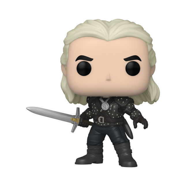Funko Pop! vinila figūriņa: Raganu dēmons - Geralts ar Čeisu, 10 cm