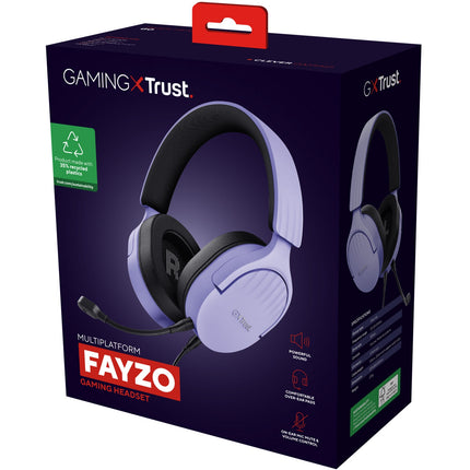 GXT 489P Fayzo Gaming Headset Eco Purple