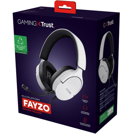 GXT 489W Fayzo Gaming Headset Eco White