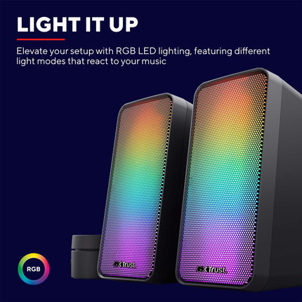 GXT 611 Wezz RGB Gaming speakers 12W