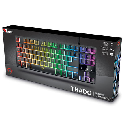 GXT 833 Thado TKL RGB Gaming Keyboard Nordic