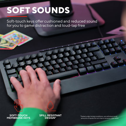 GXT 836 Evocx Gaming keyboard Nordic layout
