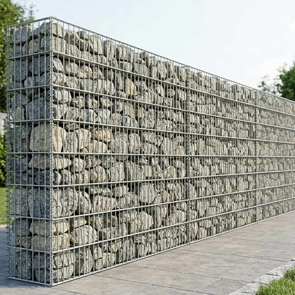 Cinkota gabiona grozs, 200x30x100 cm, 3 nodalījumi