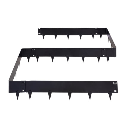 Galvanized Steel Landscape Edging, 6-Pack, 40 x 8.15 in