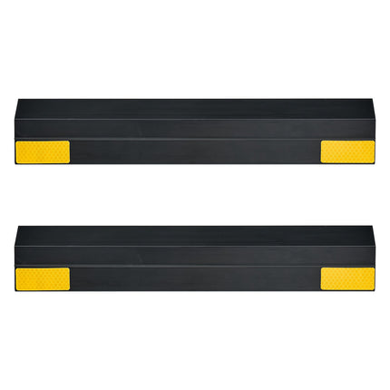 Garage Parking Stopper, 16 In, 2-Pack, Reflective