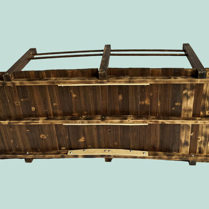 Dārza tiltiņš, egles koks, 200 kg celtspēja