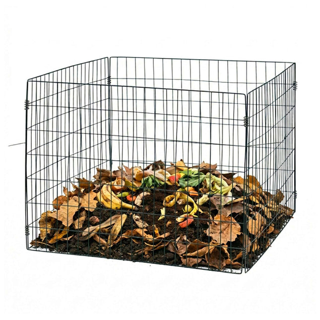 Garden Leaf Composter – Steel Wire Mesh, High Capacity