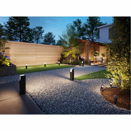 GardenLink Utrecht Pedestal Cool white 660lm Anthracite