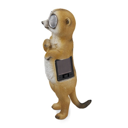 Dārza figūriņa Meerkat ar saules acīm