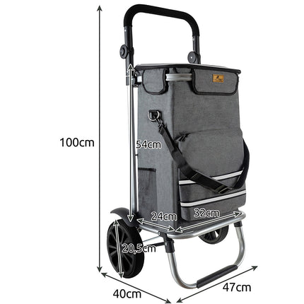 Gardlov 23187 saliekamie transporta ratiņi