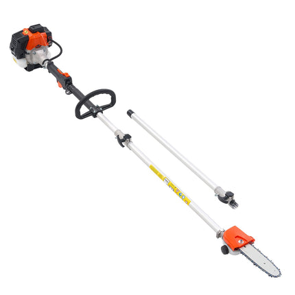 Gas Pole Saw, 25cc 2-Stroke, 8-Inch Bar, 2–2.74m