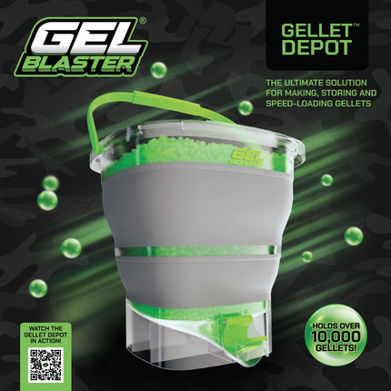 Gel Blaster Gellet Depot - caurspīdīgs