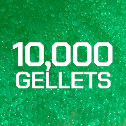 Gel Blaster želejas - elektriskās zaļās 10 000 gab.