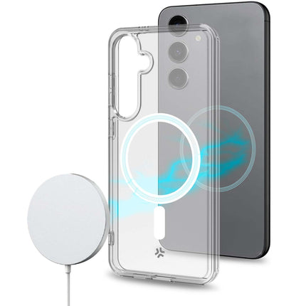 Gelskinmag Magnetic TPU Cover Galaxy S24 5G Transparent