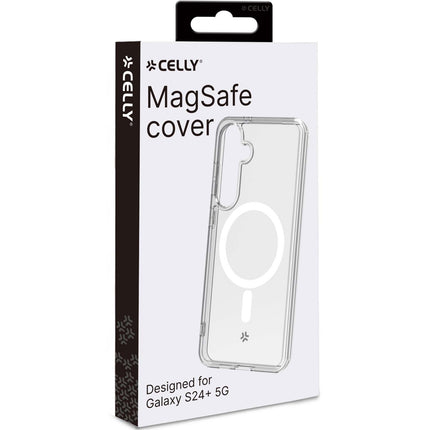 Gelskinmag Magnetic TPU Cover Galaxy S24+ 5G Transparent