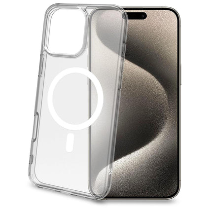 Gelskinmag TPU Cover MagSafe compatible iPhone 16 Pro Max Transparent