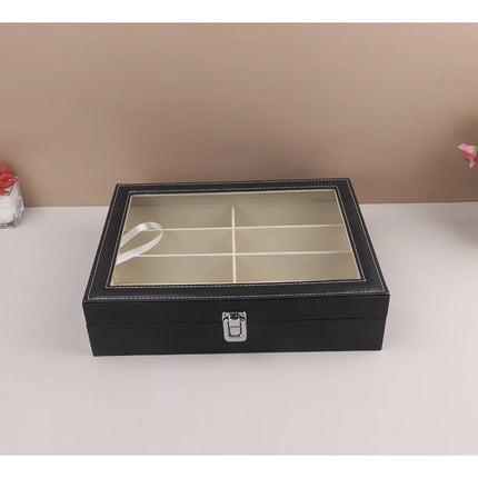 Briļļu organizators ar 8 nodalījumiem