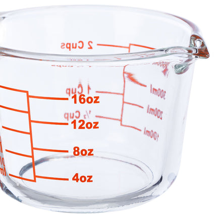 Stikla mērtrauks 500 ml