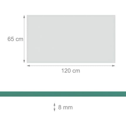 Stikla loksne 8 mm ESG