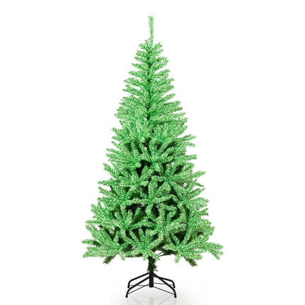 Spīdoša 180 cm mākslīgā Ziemassvētku eglīte, salokāma