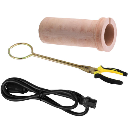 Gold Melting Furnace 1350W, 1150C, 1 kg Crucible