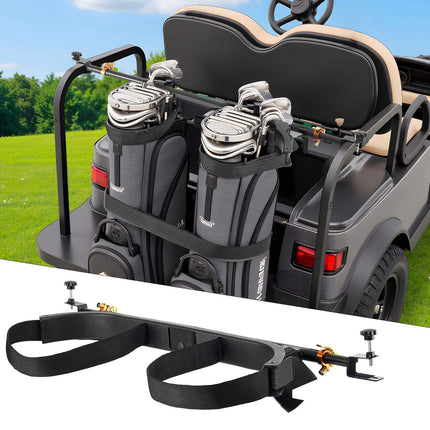 Golf Cart Bag Holder – Adjustable Clamp for 1.2 In Tubes