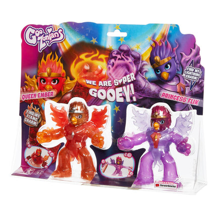Goozonians dvīņu komplekts, Queen Ember pret Princess Flik, W1