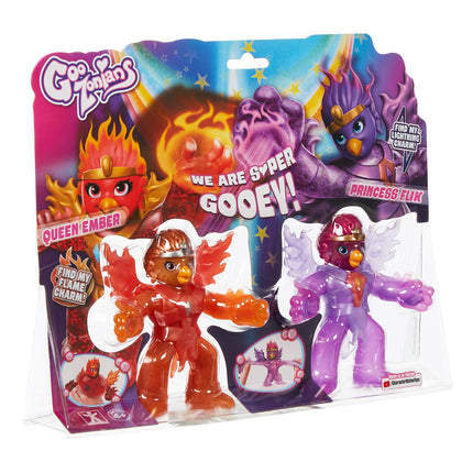 Goozonians dvīņu komplekts, Queen Ember pret Princess Flik, W1