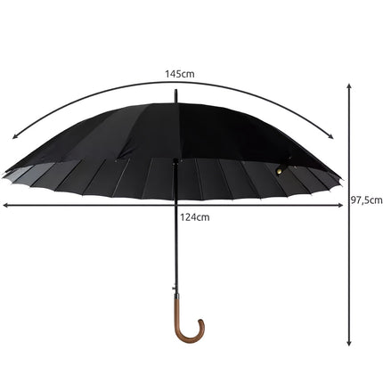 Government umbrella 24 wires Malatec 19367