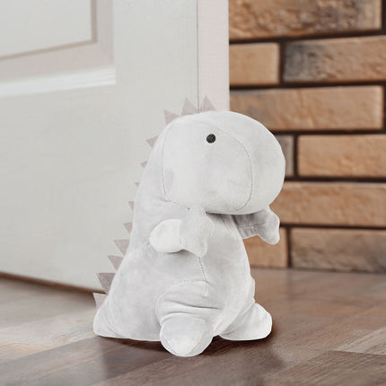 Pelēka durvju atdure Dino