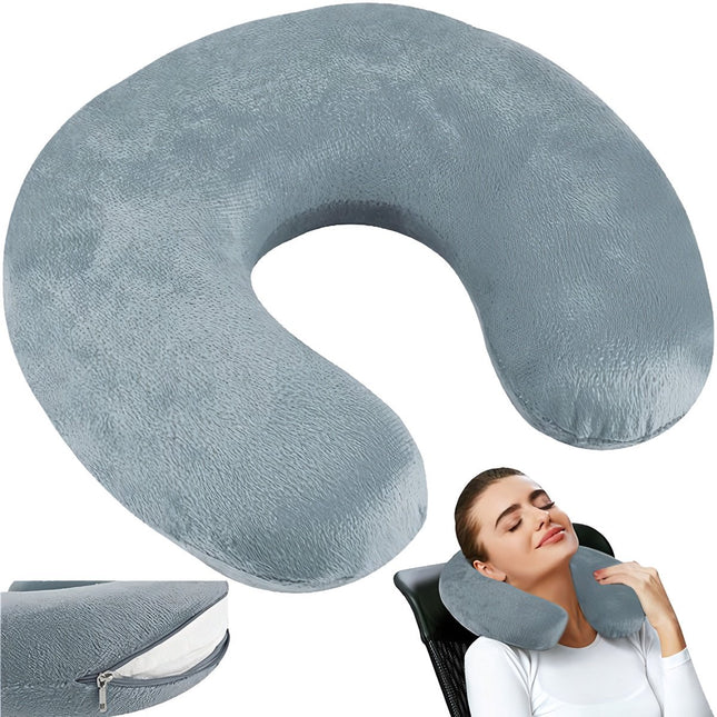 Pelēks ceļojumu spilvens P7973