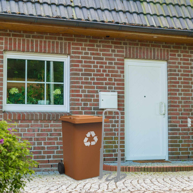 Pelēko atkritumu kompaktors atkritumu tvertnei