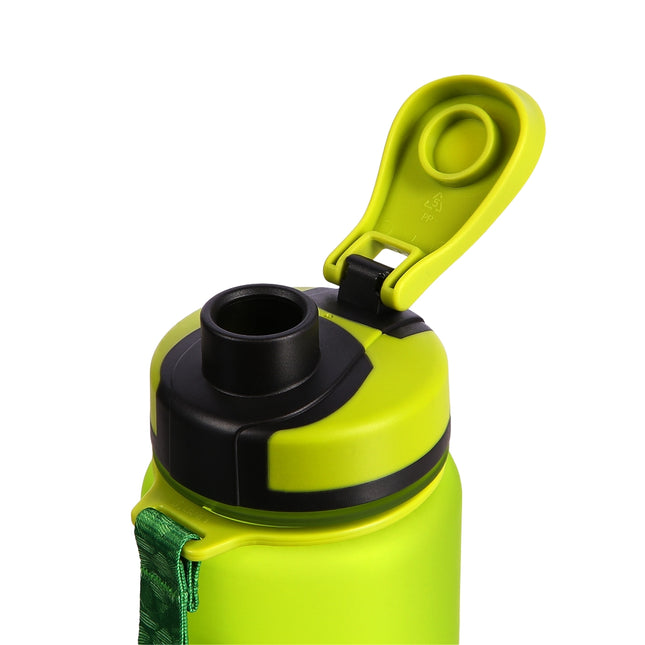 Zaļa tritāna ūdens pudele, 750 ml, bez BPA