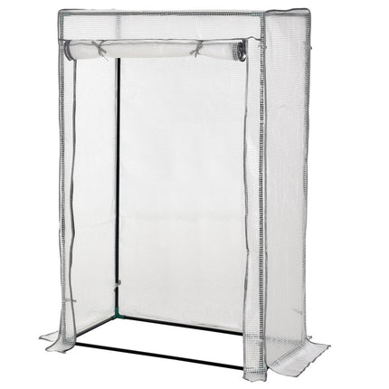 White greenhouse for vegetables & flowers, 101x50x150 cm