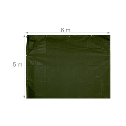 Zaļš brezents 140 g/m²