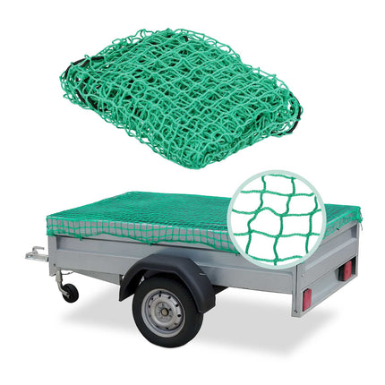 Zaļš piekabes tīkls 2,3 x 3,5 m