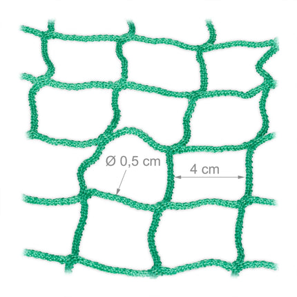 Zaļš piekabes tīkls 2,3 x 3,5 m