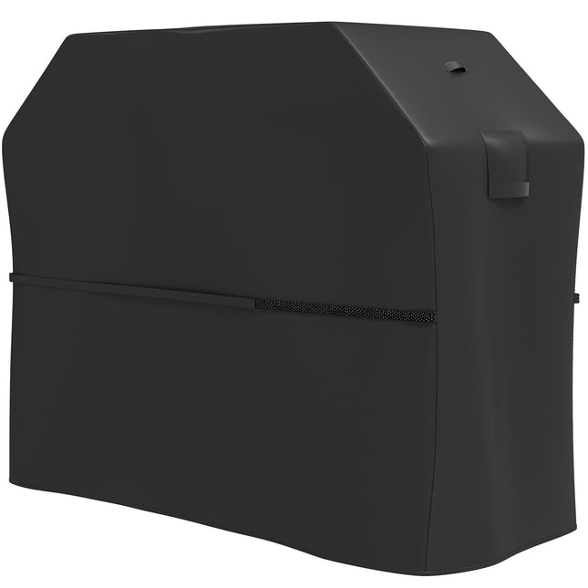 Grila pārsegs BBQ pārsegs, laikapstākļiem izturīgs gāzes grila pārsegs ar Velcro stiprinājumiem, 600D Oxford, melns, 147 x 61 x 122 cm |
