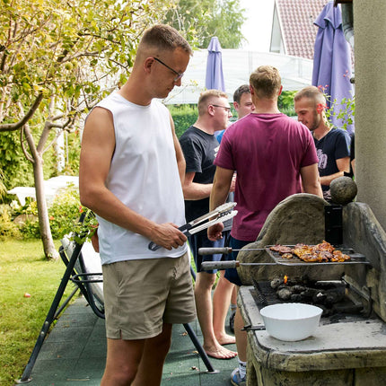 Grila knaibles no nerūsējošā tērauda, 3 gab. komplekts
