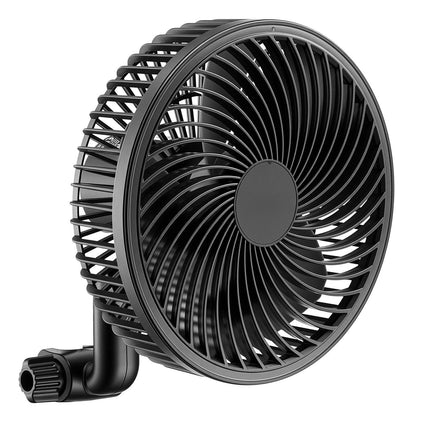 Grow Tent Clip-On Fans, Rechargeable USB-C, 2 Pack