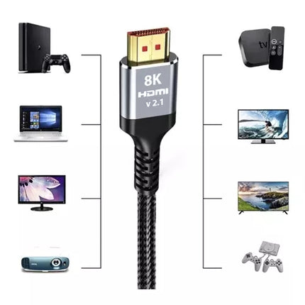 HDMI 2.1 kabelis 2m Izoxis 19909