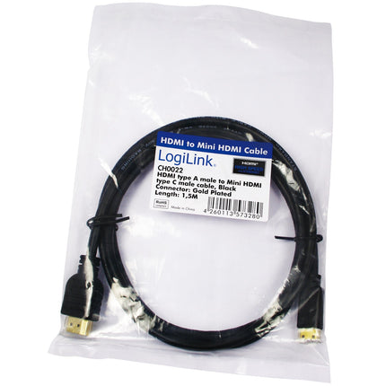 HDMI - Mini-HDMI cable 4K 1.5m