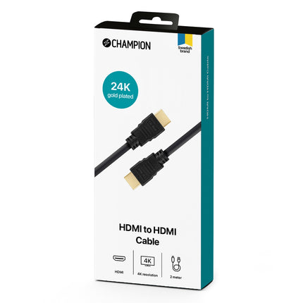 HDMI cable Ha-Ha Black 2.0m