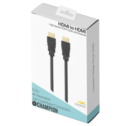 HDMI cable Ha-Ha Black 5.0m
