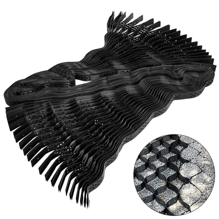 HDPE Geocell Ground Grid 9x17 Ft, 2 In for Gravel