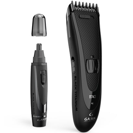 Hair Clipper & Trimmer Black Titanium T744