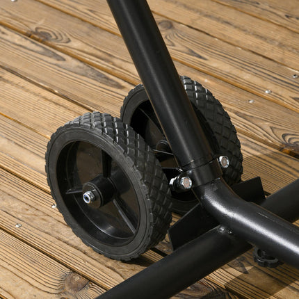 Wheel set for hammocks, Universal, Weatherproof, Black