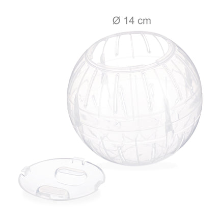 Hamster ball transparent