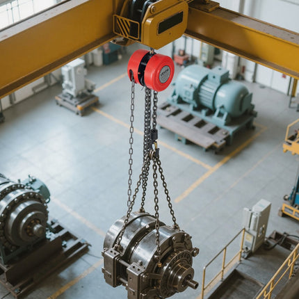 Hand Chain Hoist 1 Ton, 8 Ft Lift, G70 Chain