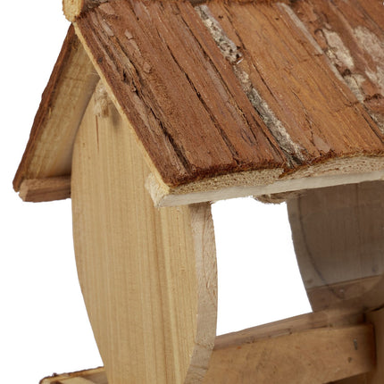 Hanging bird feeder